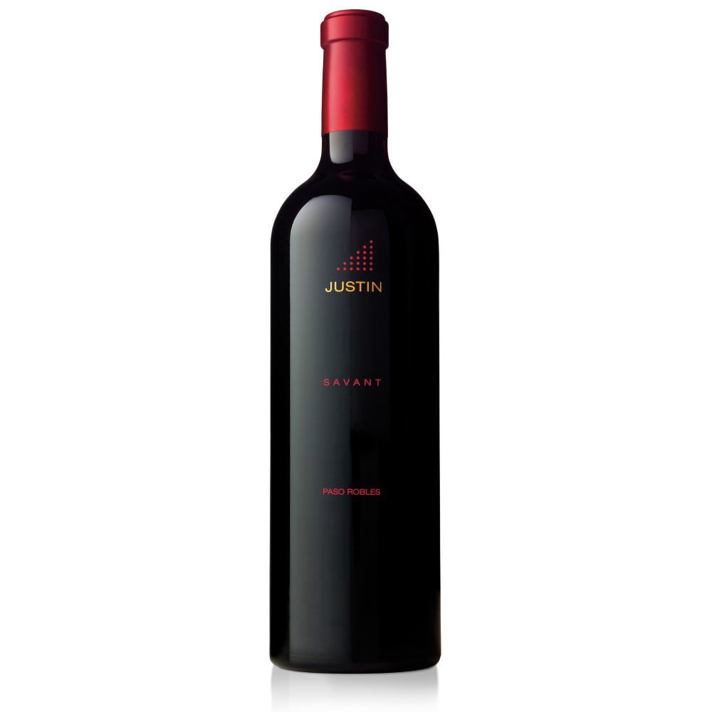slide 1 of 2, JUSTIN SAVANT Red Blend Wine, 750mL, 750 ml