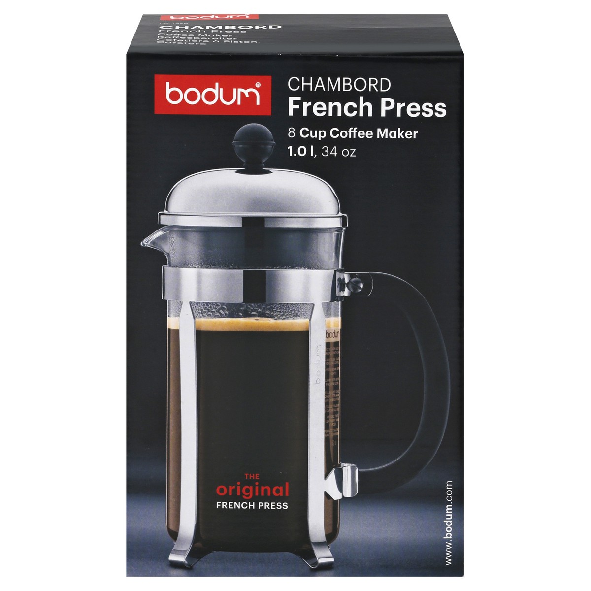 slide 1 of 11, Bodum Chambord 8 Cup Coffee Press, 8 cups