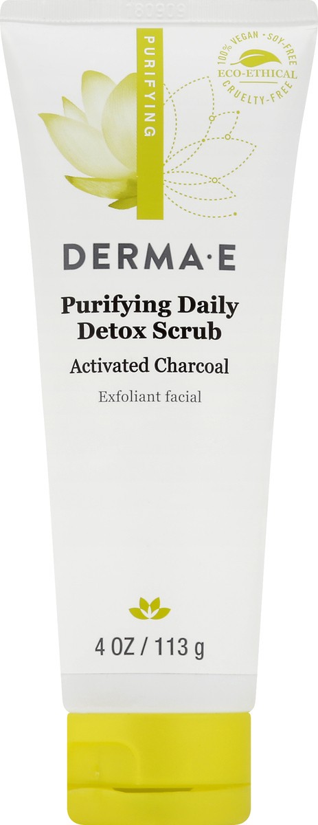 slide 8 of 10, Derma E Purifying Daily Detox Scrub, 4 oz