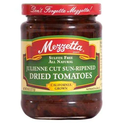 Mezzetta Julienne Cut Sun-Ripened Dried Tomatoes Sulfite Free, 8 oz