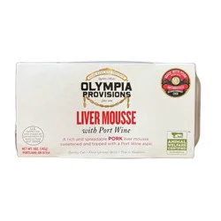 Olympia Provisions Liver Mousse with Port Wine, 5 oz