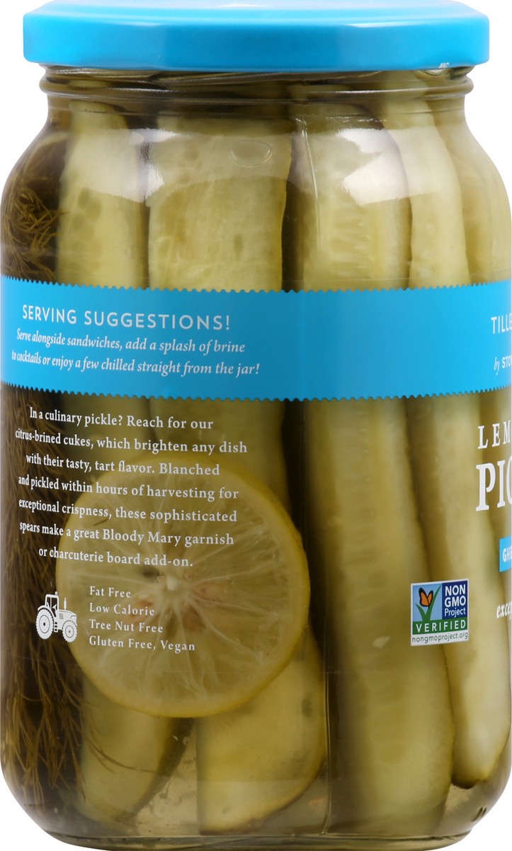 slide 2 of 12, Tillen Farms Gherkin Spears Lemon Dill Pickles 17 oz, 17 oz