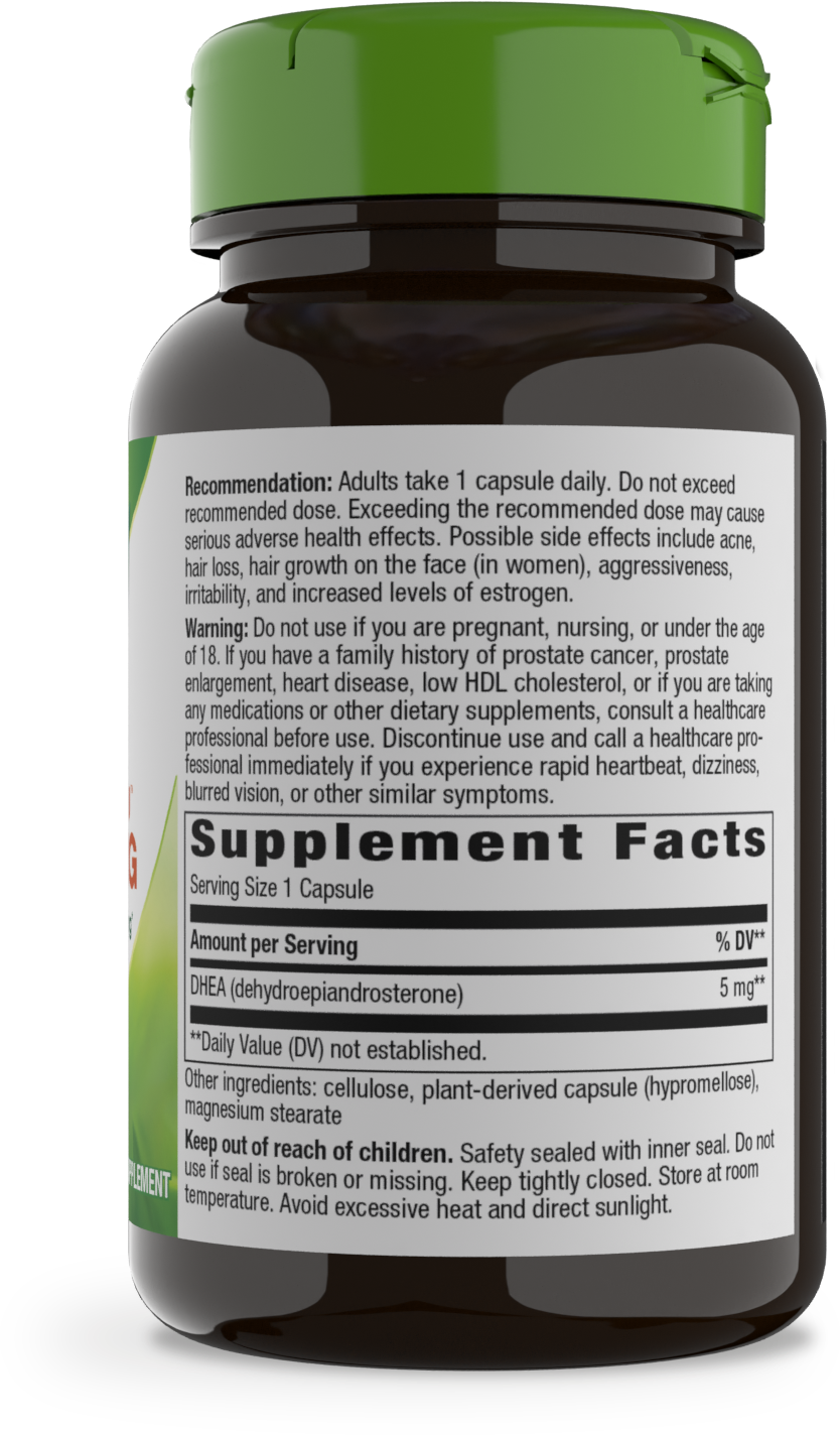 slide 3 of 4, Nature's Way Youthful You™ DHEA 5mg, 5 mg