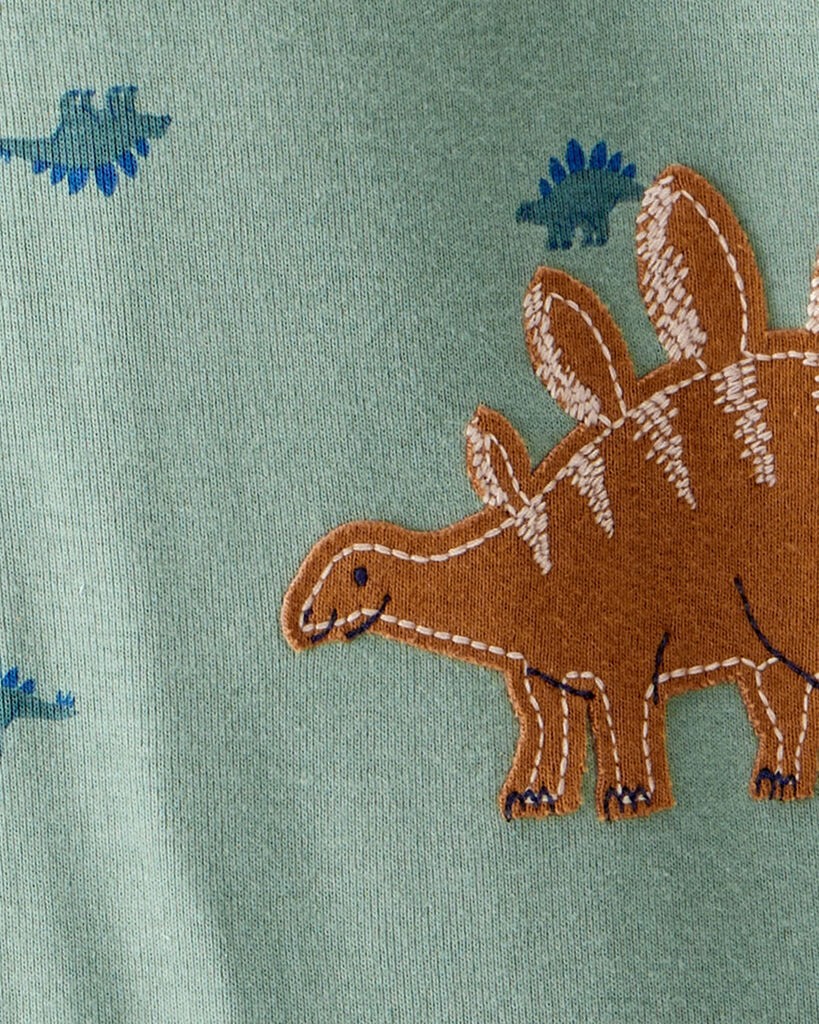 slide 2 of 2, Carter's Carters Toddler Boy Dinosaur 100% Cotton Long-Sleeve 1-Piece Pajamas - Green Green 5T, 1 ct