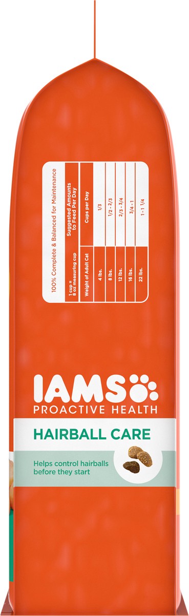 slide 8 of 9, Iams™ Proactive Health™ Hairball Care with Real Chicken & Salmon Premium Cat Food 3.5 lb. Bag, 3.5 lb