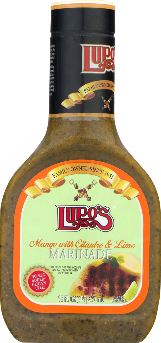 slide 3 of 13, LUPOS Marinade - 16 oz, 16 oz
