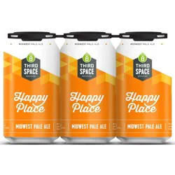 Third Space Brewing Third Space Happy Place Midwest Pale Ale Beer - 6pk/12 fl oz Cans