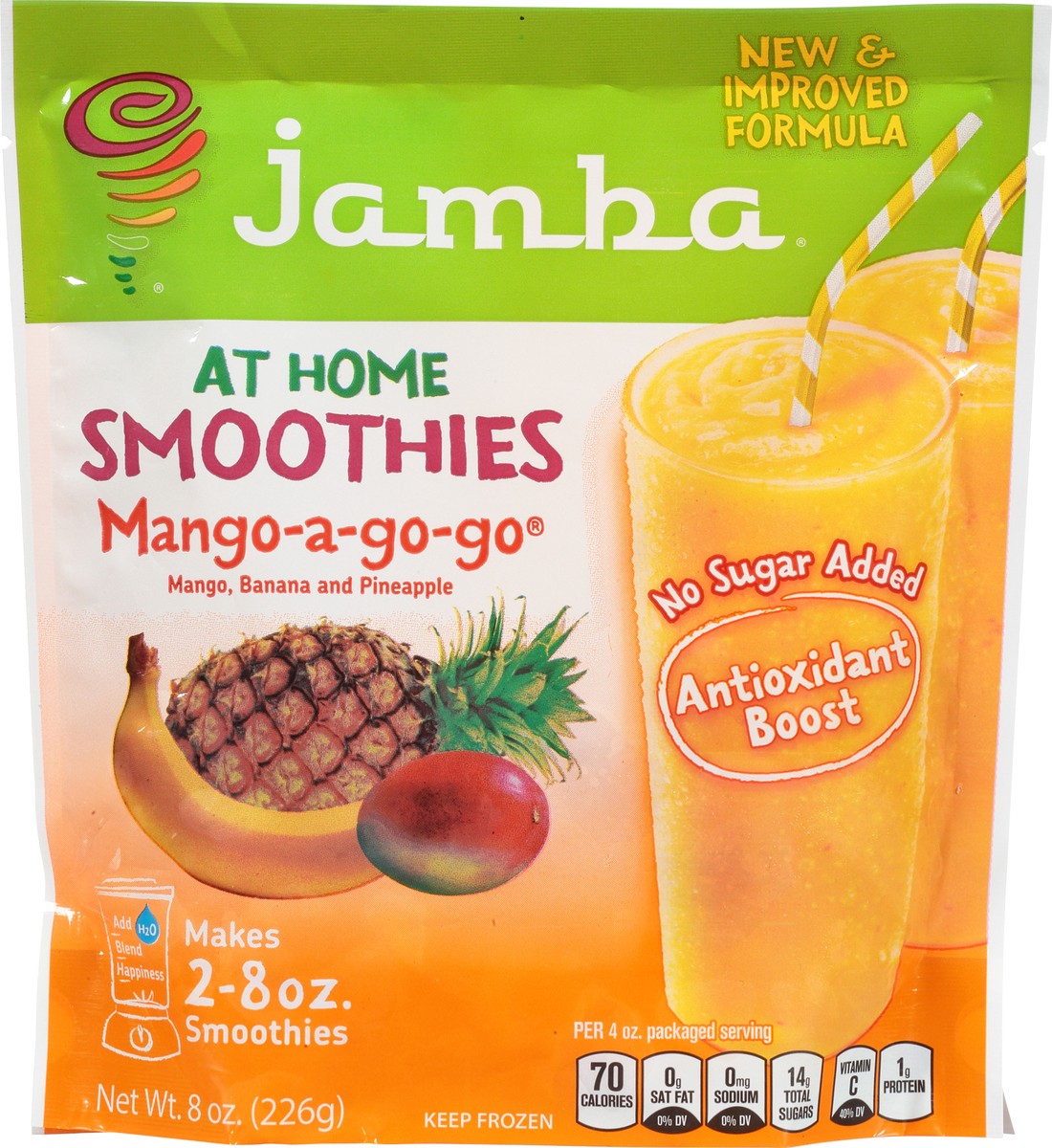 slide 1 of 9, Jamba Juice Mango Juice, 8 oz