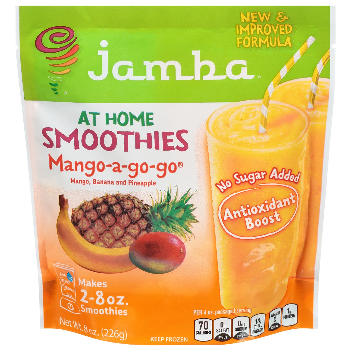 slide 1 of 9, Jamba Juice Mango Juice, 8 oz