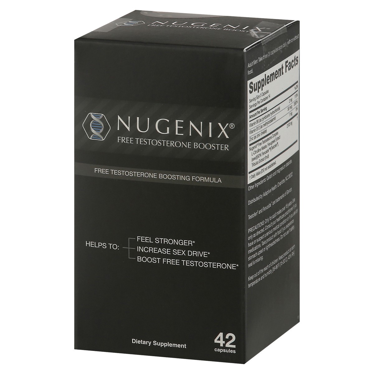 slide 4 of 9, Nugenix Free Testosterone Booster 42 Capsules, 42 ct
