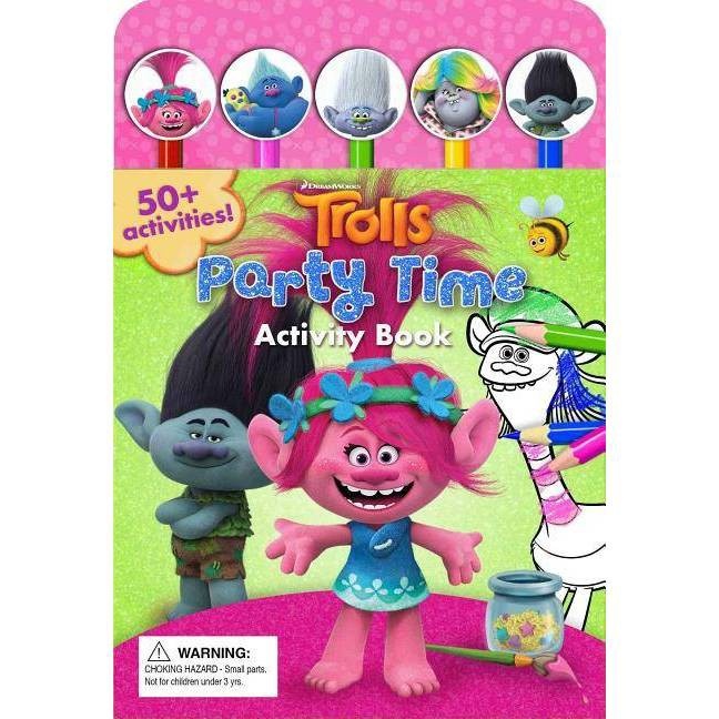 slide 1 of 1, Trolls Dreamworks Trolls Snack Pack Activity Book - (Pencil Toppers) (Paperback), 1 ct