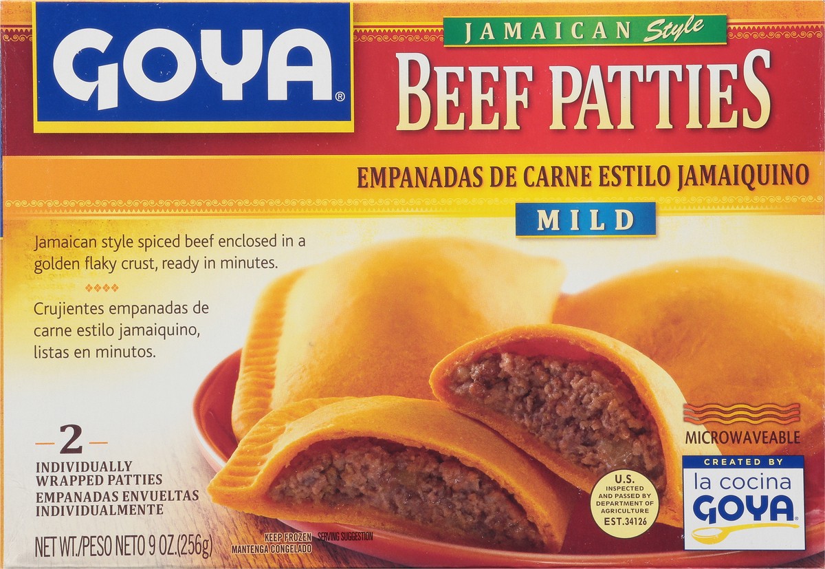 slide 6 of 9, Goya Mild Jamaican Style Beef Patties 2 Each, 2 ct
