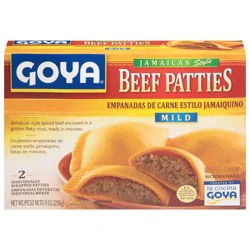 Goya Mild Jamaican Style Beef Patties 2 Each