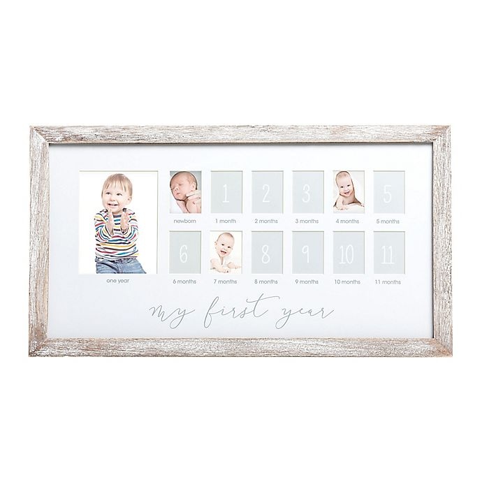 slide 1 of 3, Pearhead Collage Frame - White, 1 ct