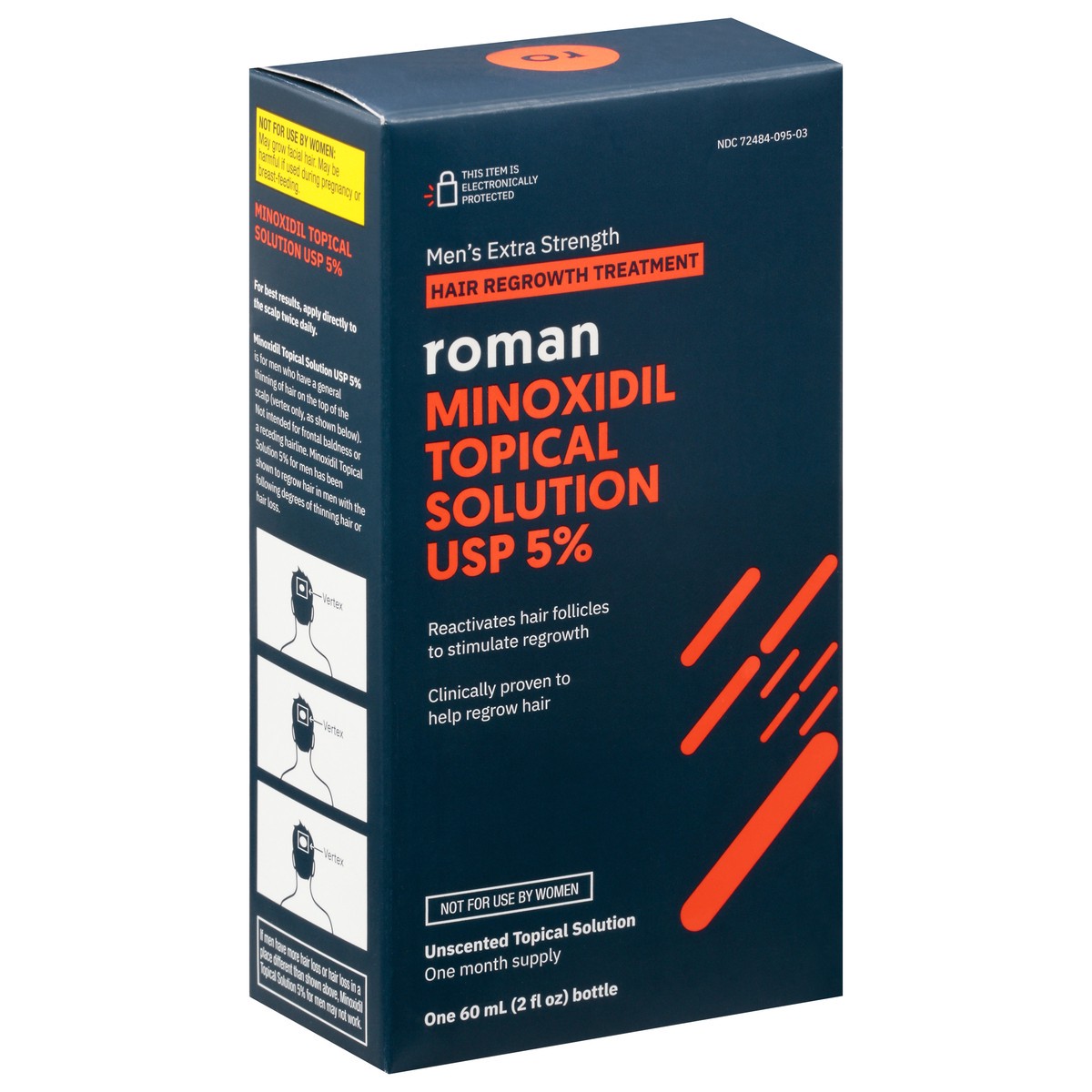 slide 3 of 9, Roman Minoxidil Topical Solution Usp 5%, 2 oz