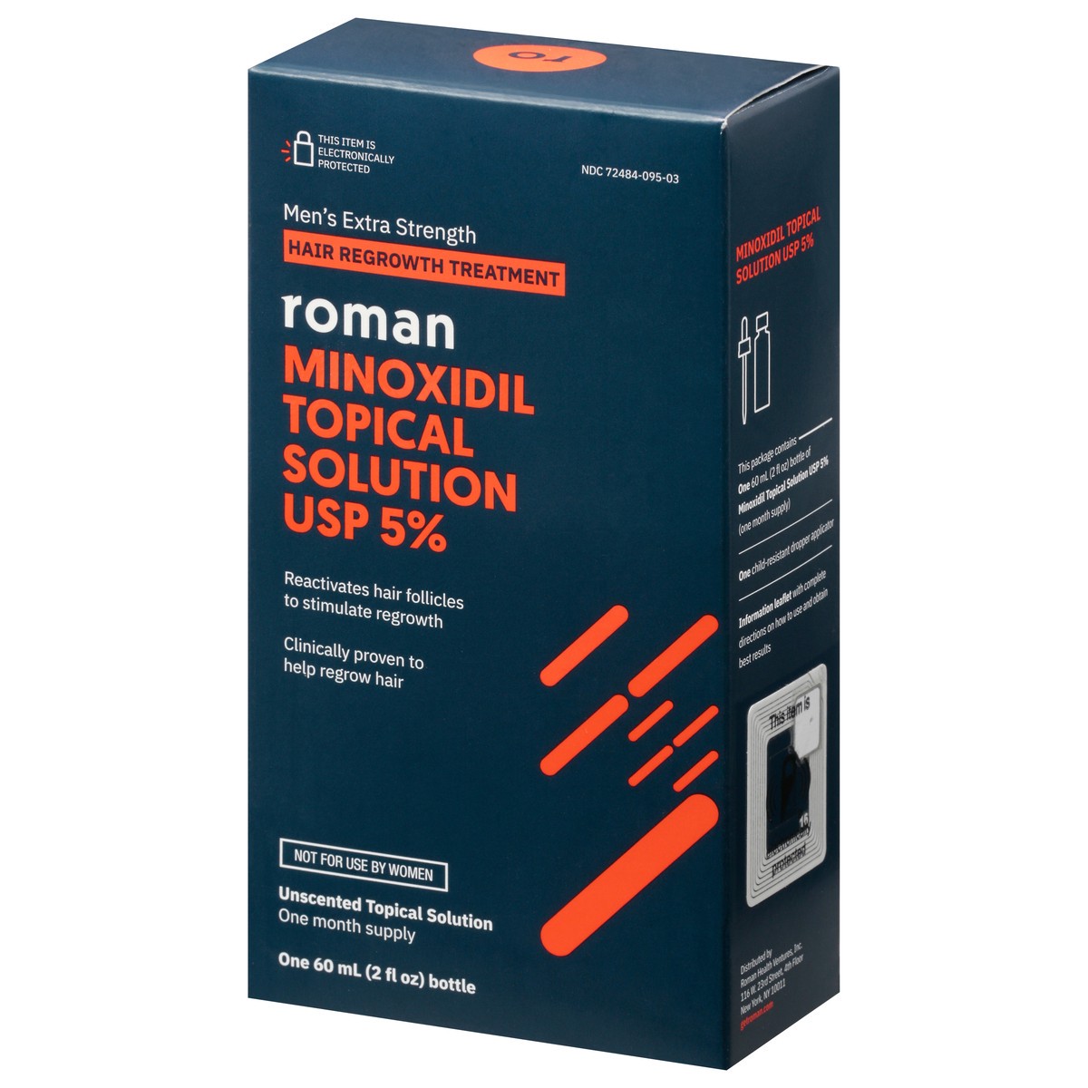 slide 8 of 9, Roman Minoxidil Topical Solution Usp 5%, 2 oz