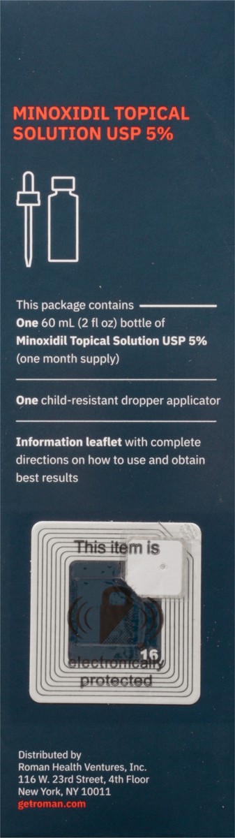 slide 7 of 9, Roman Minoxidil Topical Solution Usp 5%, 2 oz