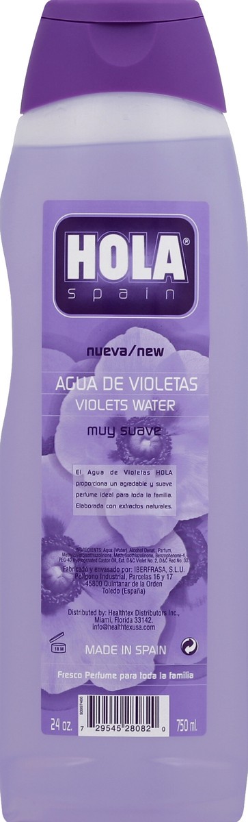 slide 2 of 3, Hola Violets Water 24 oz, 24 oz