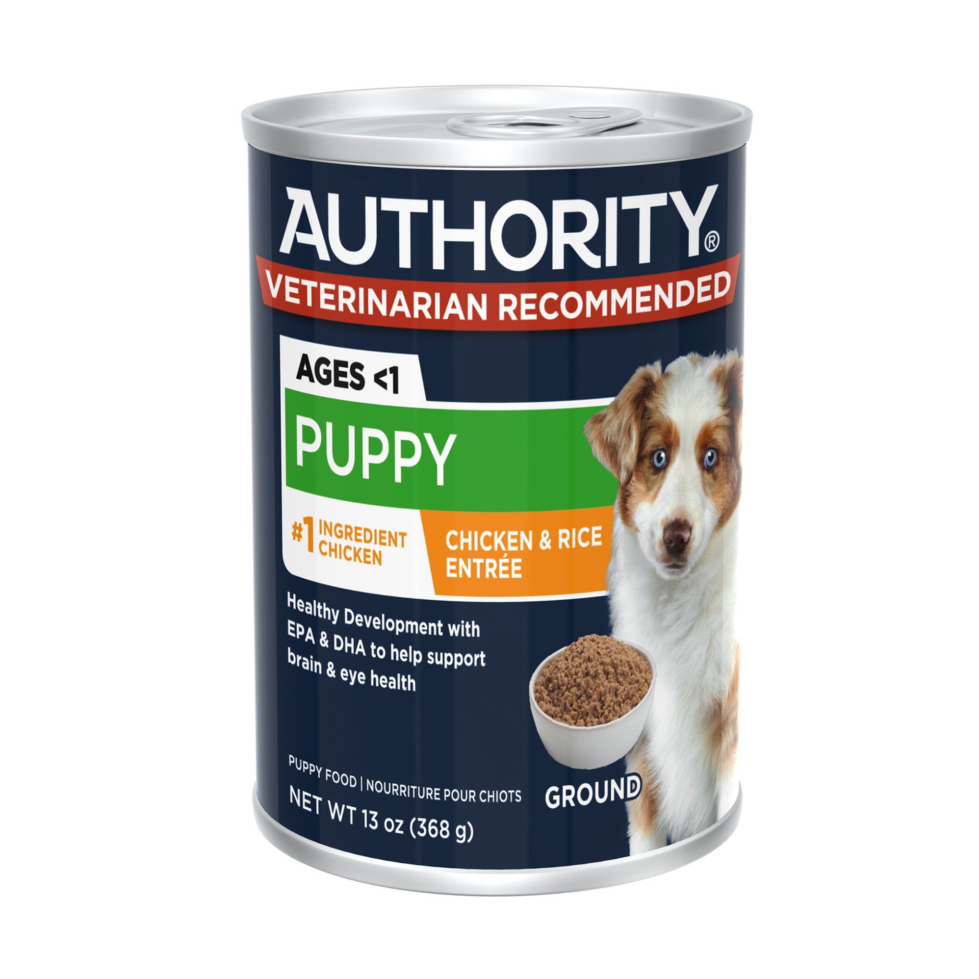 slide 1 of 1, Authority Everyday Health Puppy Wet Dog Food - 13 Oz., 13 oz