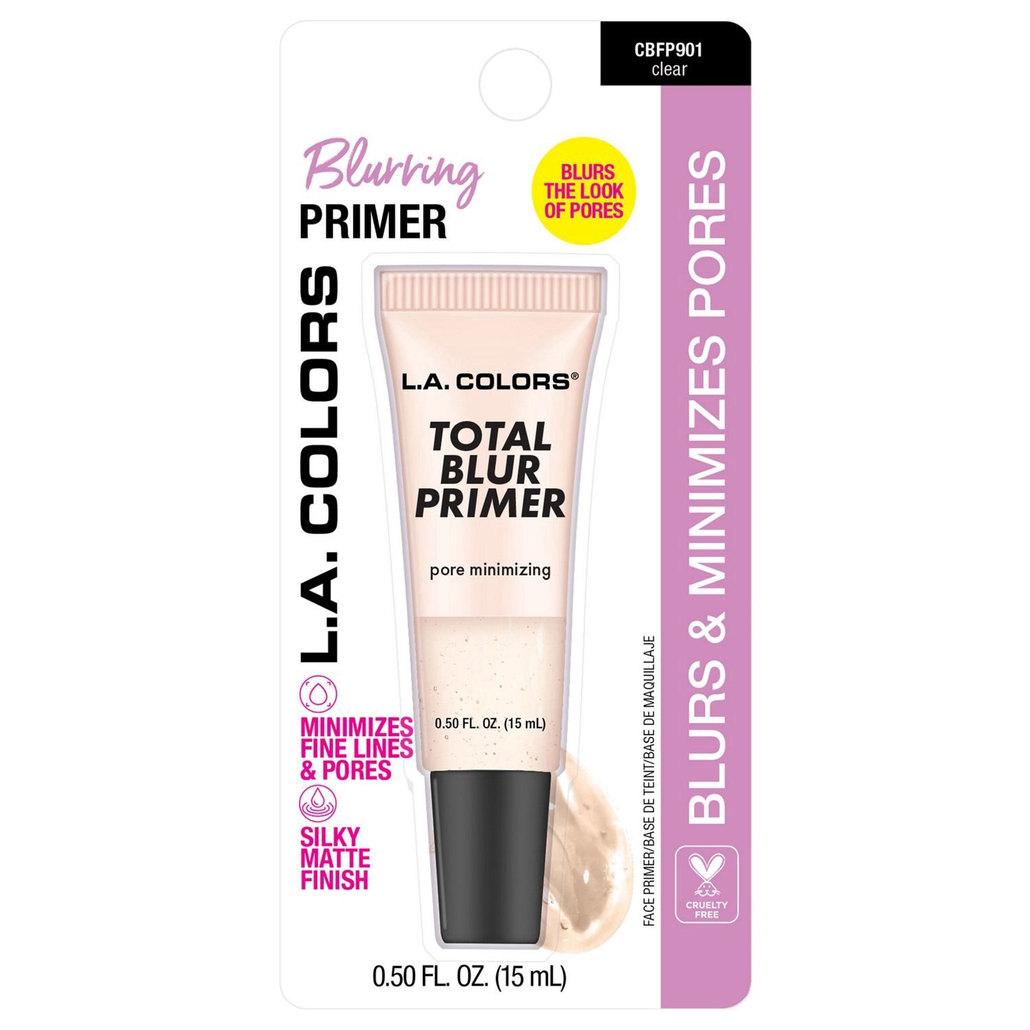 slide 1 of 1, LA COLORS Long Wear Pore Filling Primer, 1 ct