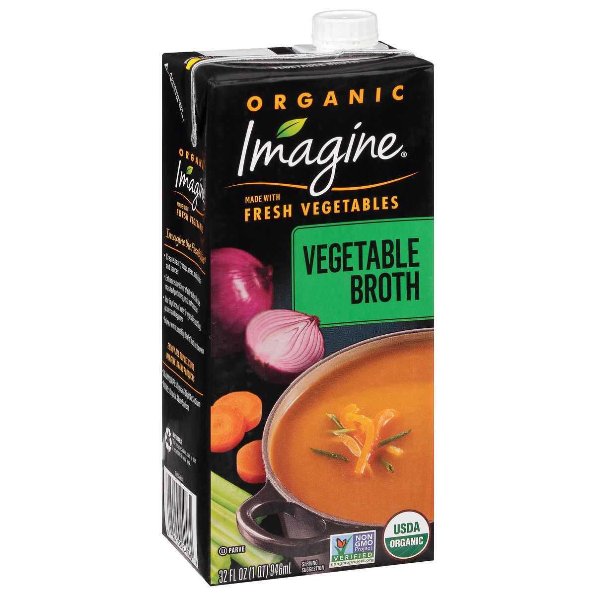 slide 2 of 10, Imagine Foods Vegetable Organic Soup, 32 oz
