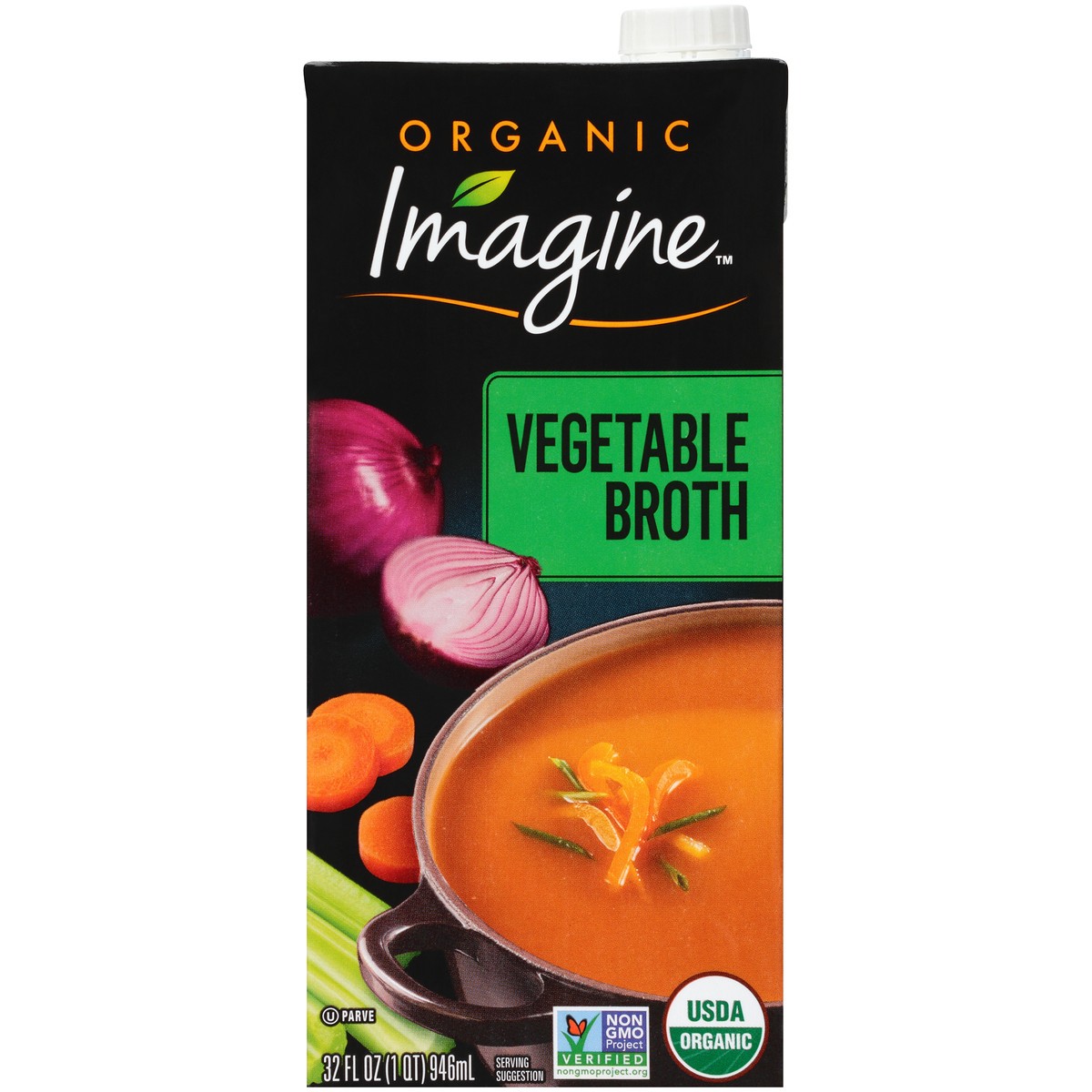 slide 1 of 10, Imagine Foods Vegetable Organic Soup, 32 oz