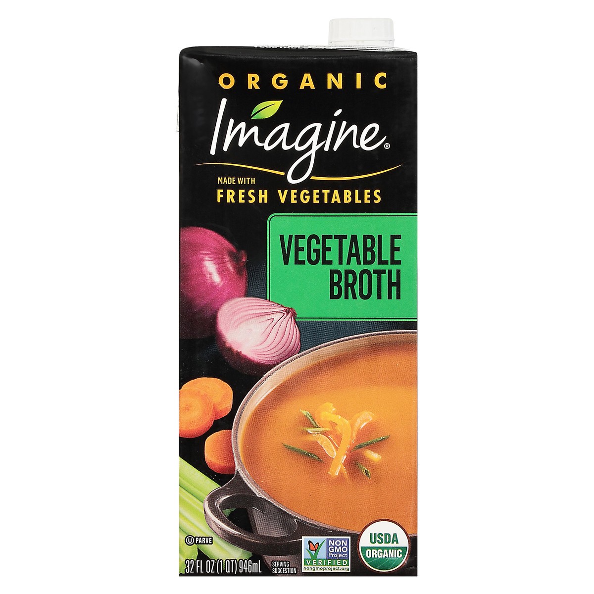 slide 6 of 10, Imagine Foods Vegetable Organic Soup, 32 oz