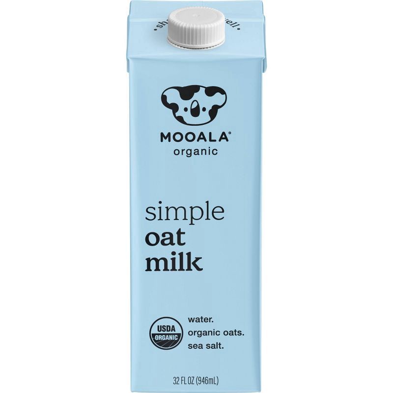 slide 4 of 6, Mooala Organic Simple Oat Milk 32fl oz, 32 fl oz