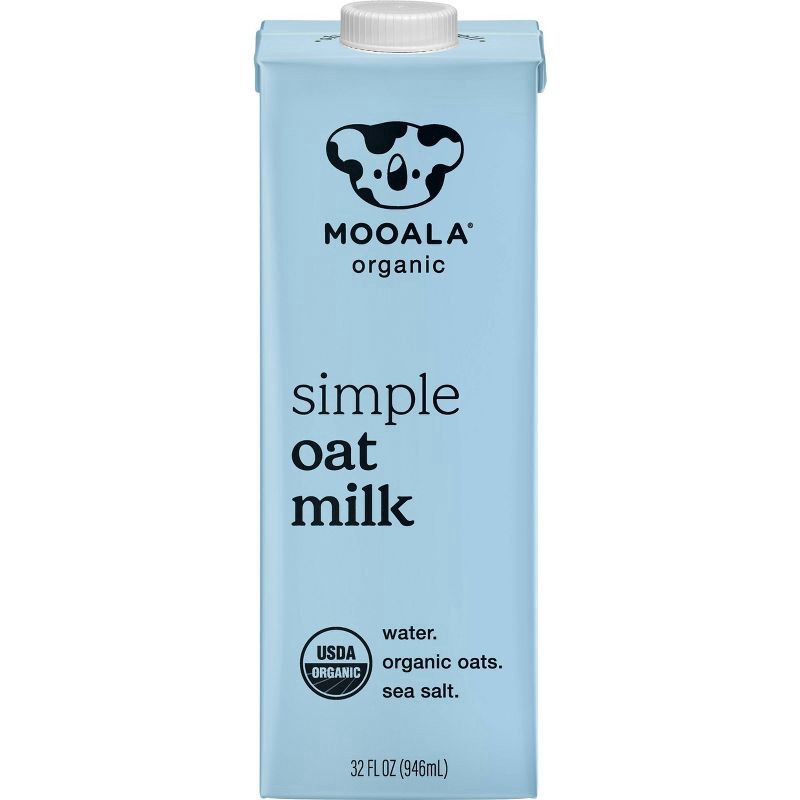 slide 1 of 6, Mooala Organic Simple Oat Milk 32fl oz, 32 fl oz