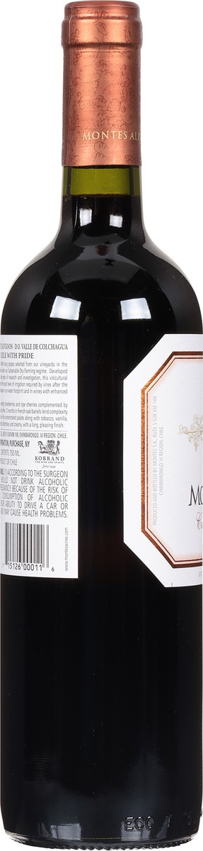 slide 2 of 9, Montes Alpha Alpha Cabernet Sauvignon, 750 ml