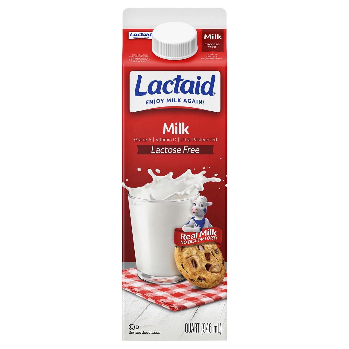 slide 1 of 9, Lactaid Whole Milk, 32 oz, 1 qt