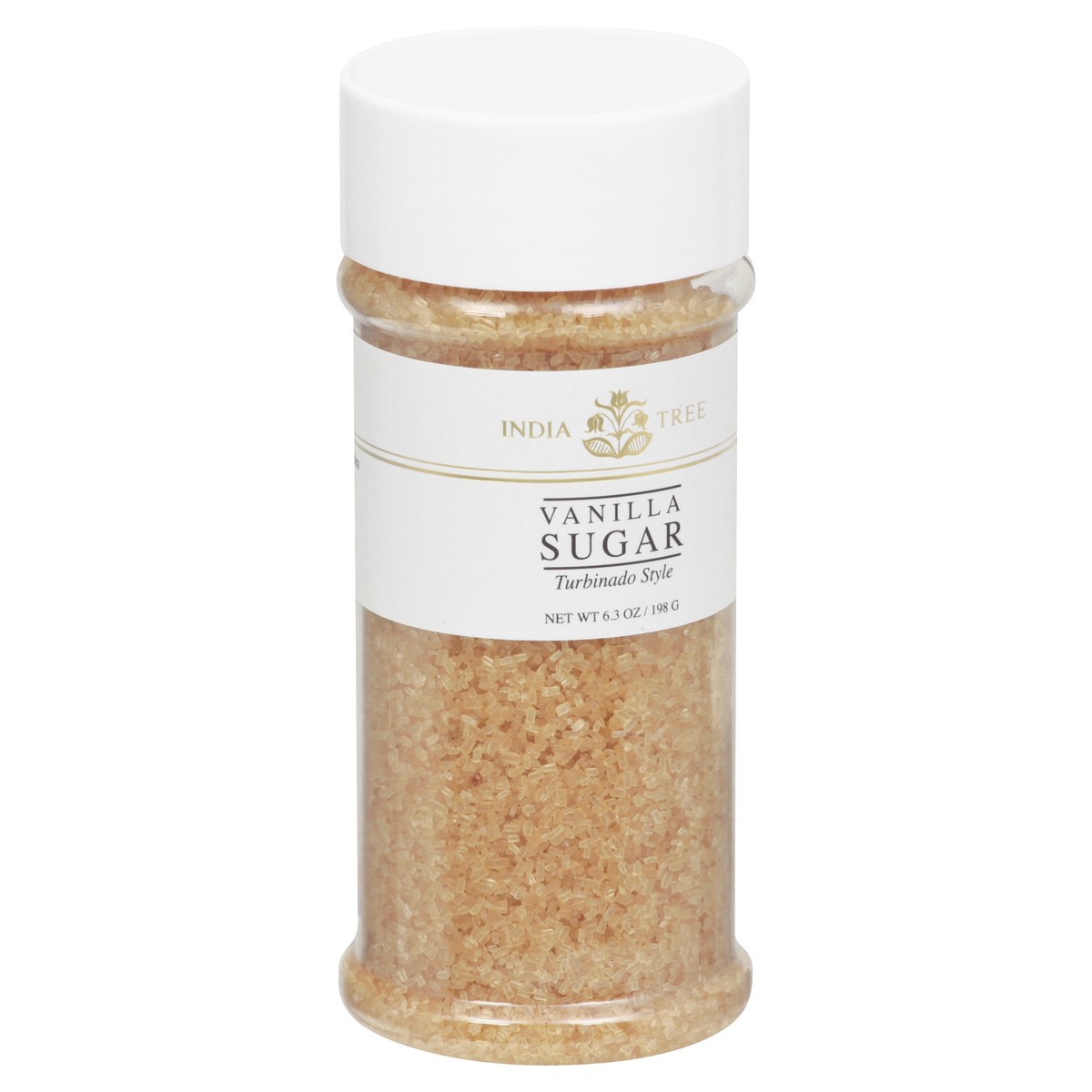 slide 12 of 12, India Tree Turbinado Style Vanilla Sugar 6.3 oz, 6.3 oz