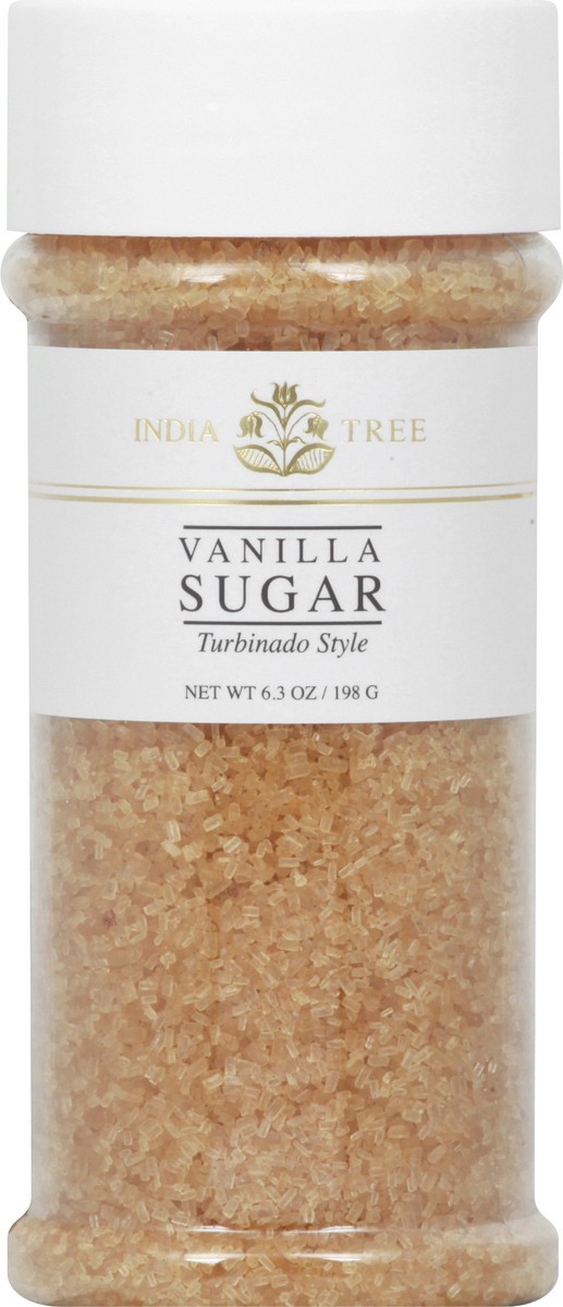slide 1 of 12, India Tree Turbinado Style Vanilla Sugar 6.3 oz, 6.3 oz
