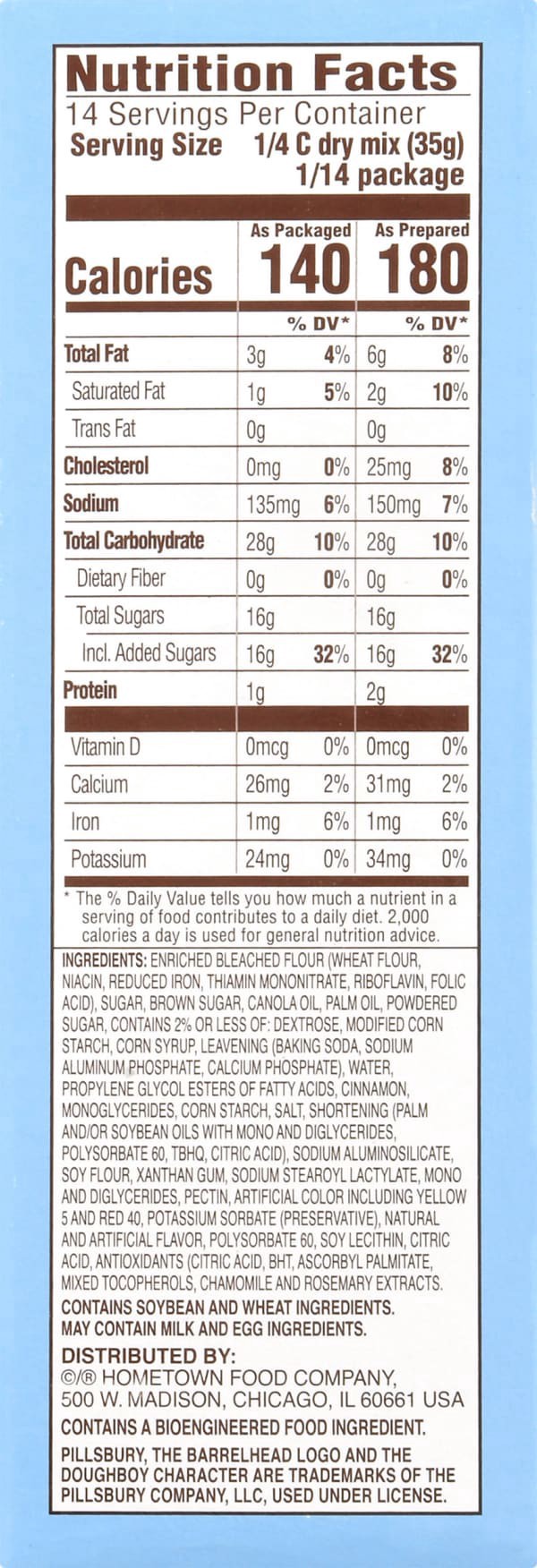 slide 2 of 29, Pillsbury Quick Bread & Muffin Mix, Cinnamon Swirl, 17.4 oz