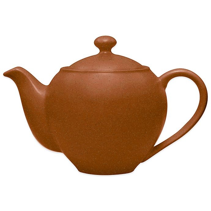 slide 1 of 1, Noritake Colorwave Teapot - Terra Cotta, 1 ct