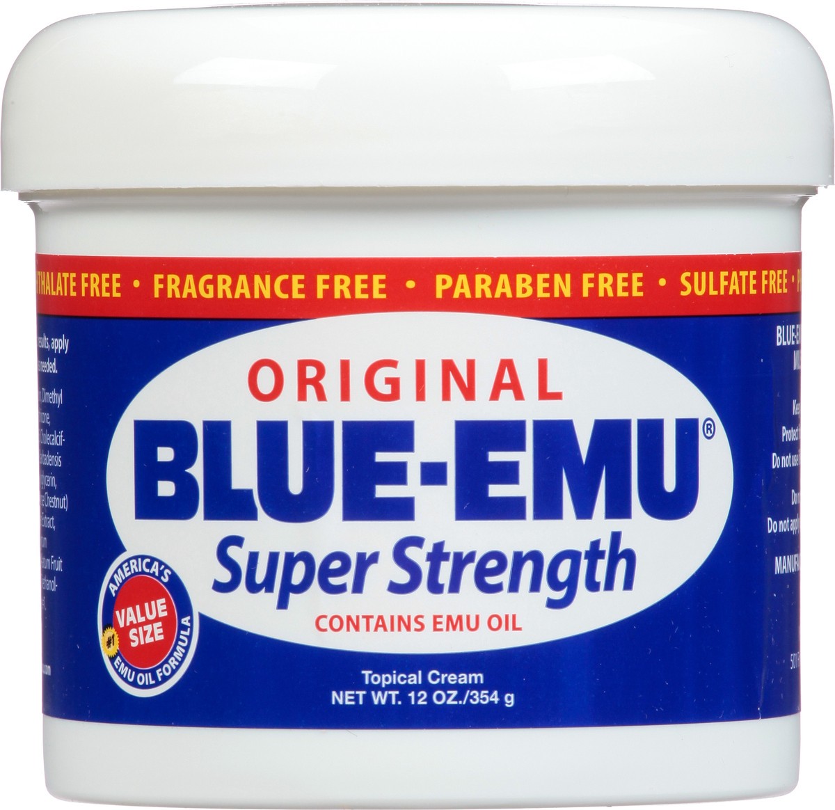 slide 5 of 12, Blue-Emu Original Super Strength Topical Cream, 12 oz