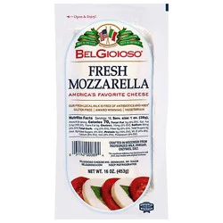 Belgioioso Fresh Mozzarella Cheese Log - 16 Oz