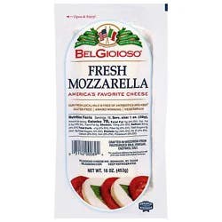 Belgioioso Fresh Mozzarella Cheese Log - 16 Oz
