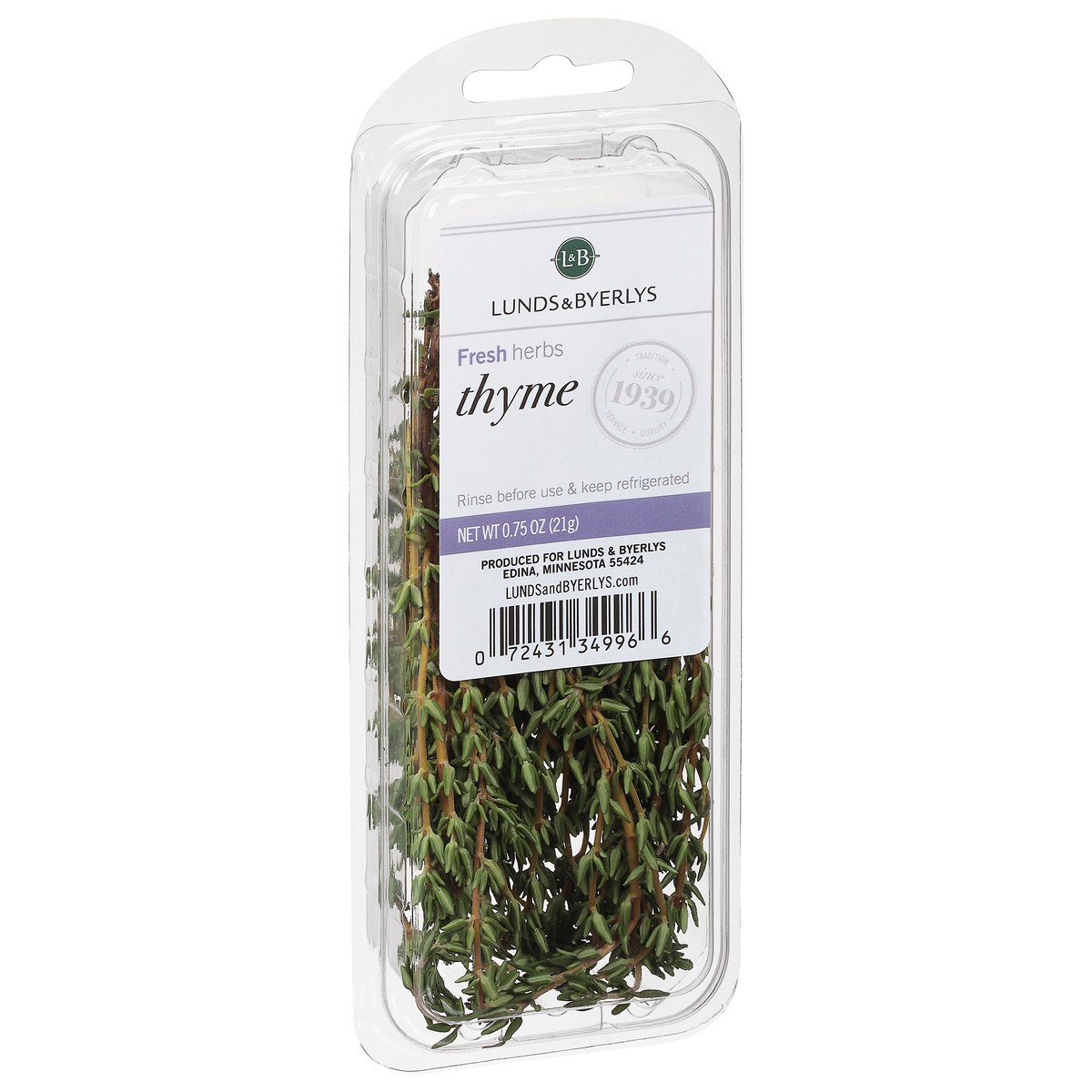 slide 4 of 9, L&B Lunds & Byerlys Fresh Herbs Thyme 0.75 oz, 0.75 oz