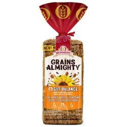 Brownberry Grains Almighty Gut Balance Thin Sliced Bread, 20 oz
