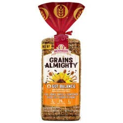 Brownberry Grains Almighty Gut Balance Thin Sliced Bread, 20 oz