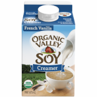 slide 1 of 1, Organic Valley Creamer Soy French Vanilla Organic, 16 fl oz