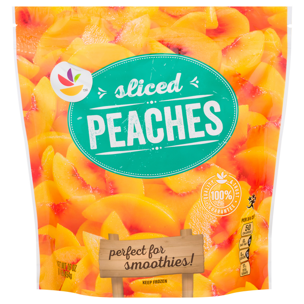 slide 1 of 1, Giant Sliced Peaches Frozen, 16 oz