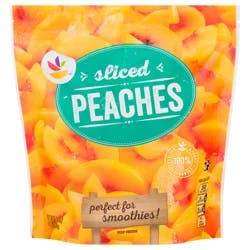 Giant Sliced Peaches Frozen