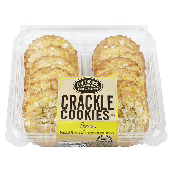 slide 1 of 1, Lofthouse Lemon Crackle Cookies, 15 oz