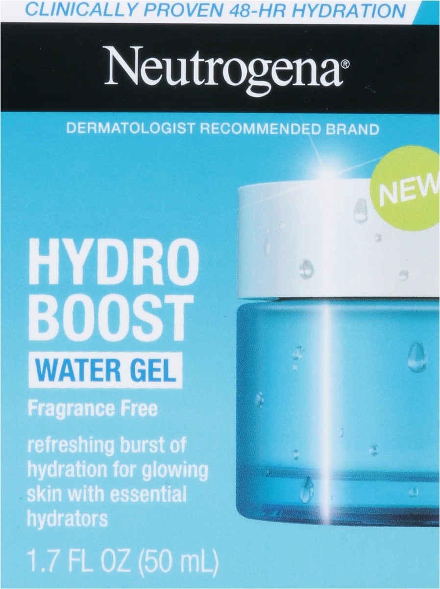 slide 9 of 10, Neutrogena Hydro Boost Hyaluronic Acid Gel Cream, 1.7 fl. oz, 1.7 oz