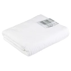 Martex Ultimate Soft White Texture Bath Towel