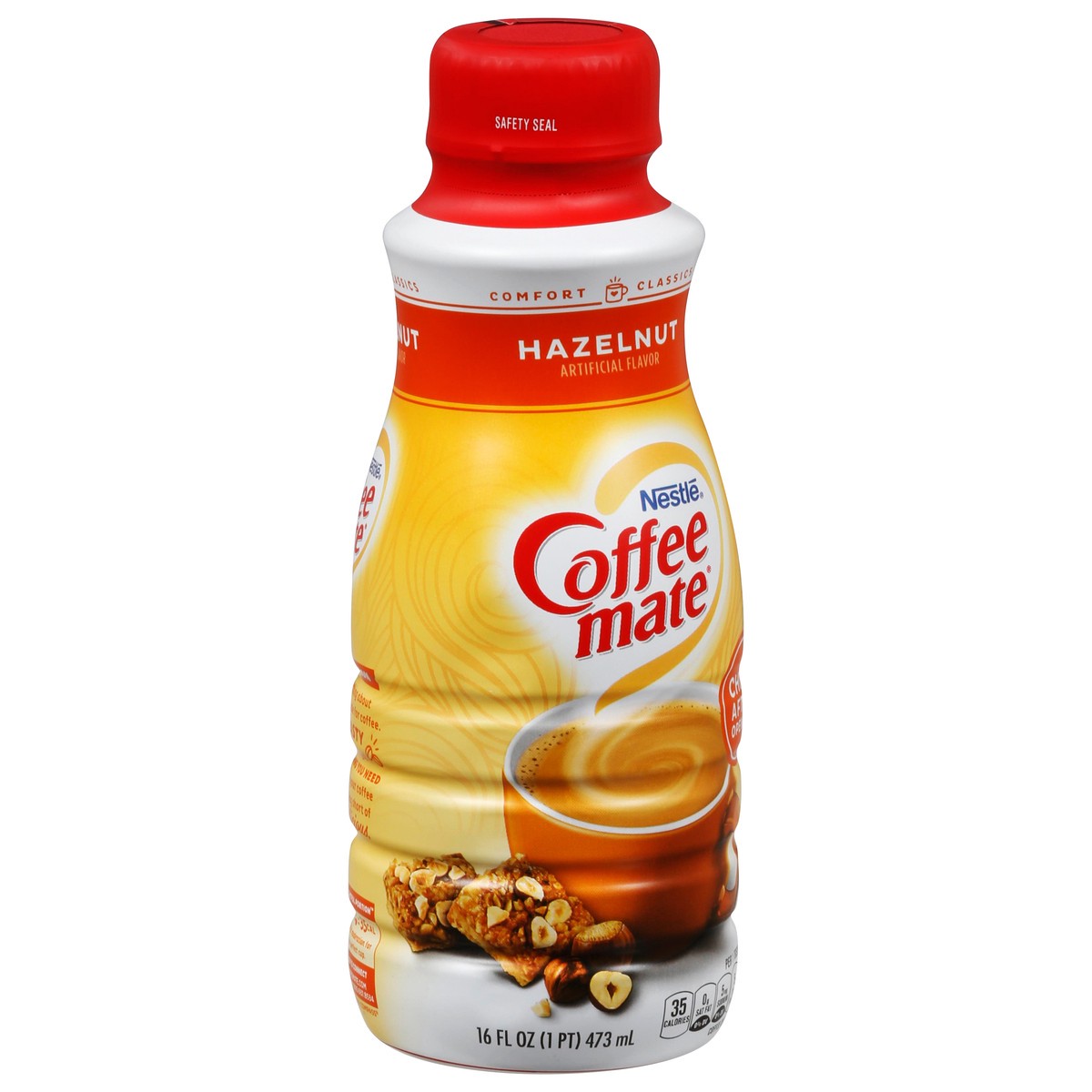 slide 4 of 9, Coffee mate Nestle Coffee mate Hazelnut Liquid Coffee Creamer, 16 oz