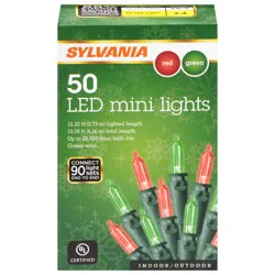 Inl 50ct Led Red Grn Mini Lts - EA