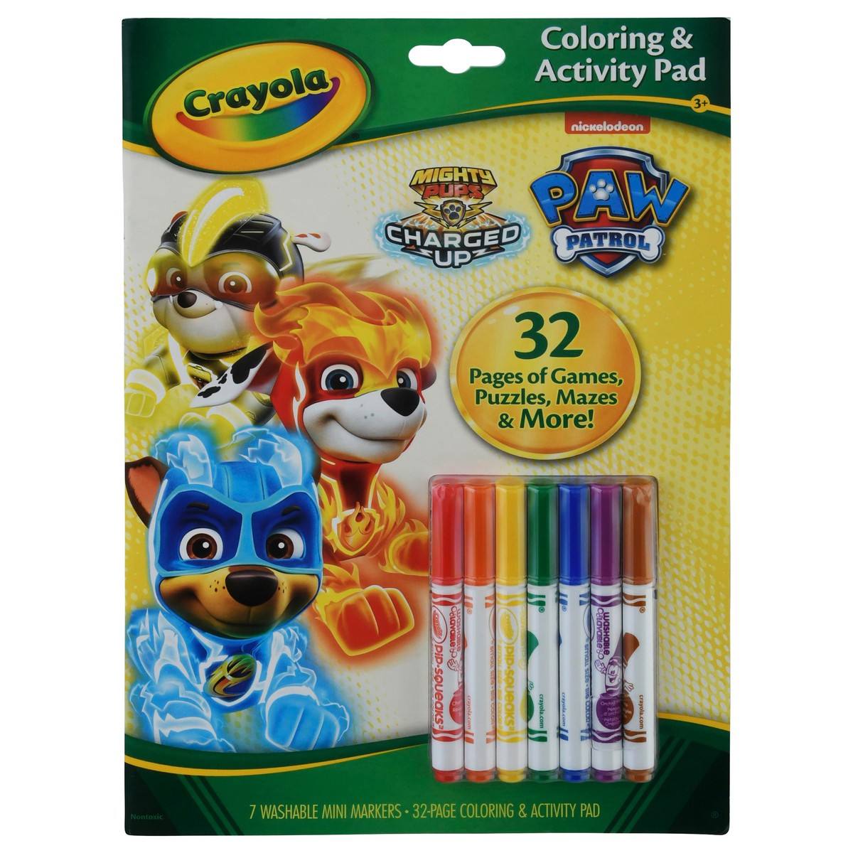 slide 1 of 9, Crayola Color & Activity Pad - PAW Patrol, 1 ct